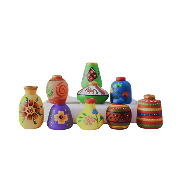 Wooden Wall Decor Pot Set Home Decor