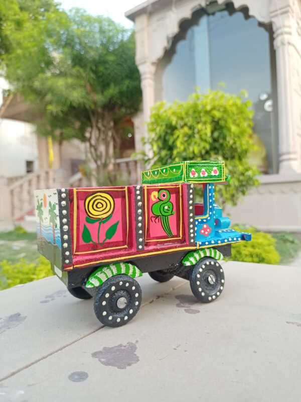 Wooden hand-painted Truck Toy