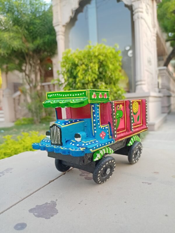 Wooden hand-painted Truck Toy