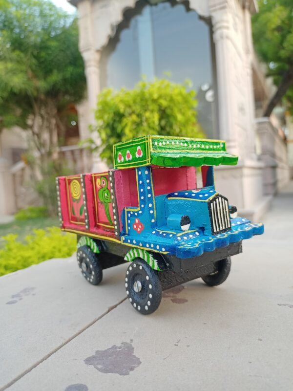 Wooden hand-painted Truck Toy